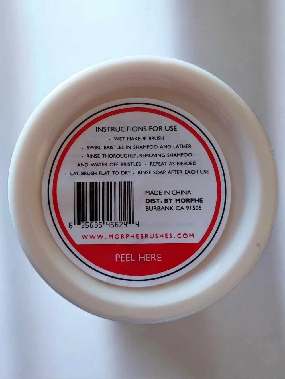 Morphe Bristle Shampoo-for Makeup Brushes